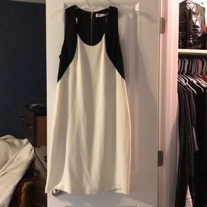 Calvin Klein black and white dress size 10
